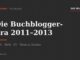 Titelgrafik zur Buchblogger-Ära 2011 bis 2013 mit den Linkup-Formaten WoW, IMM und FF