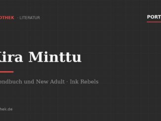 Titelgrafik zum Porträt der Autorin Kira Minttu