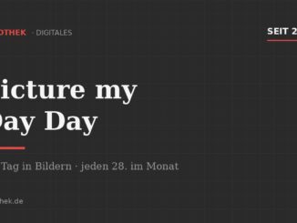Titelgrafik zum Picture my Day Day, monatlich am 28.
