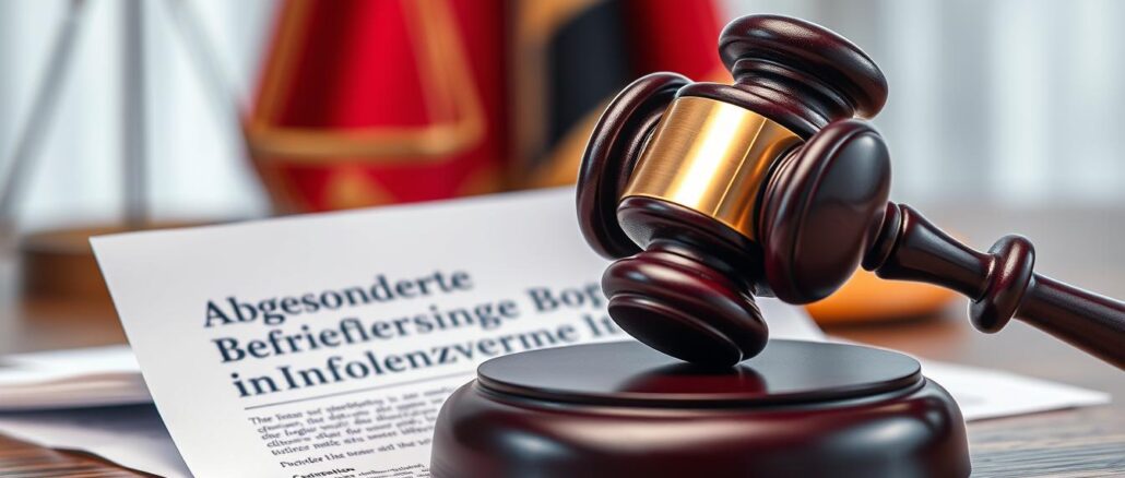 Abgesonderte Befriedigung im Insolvenzverfahren