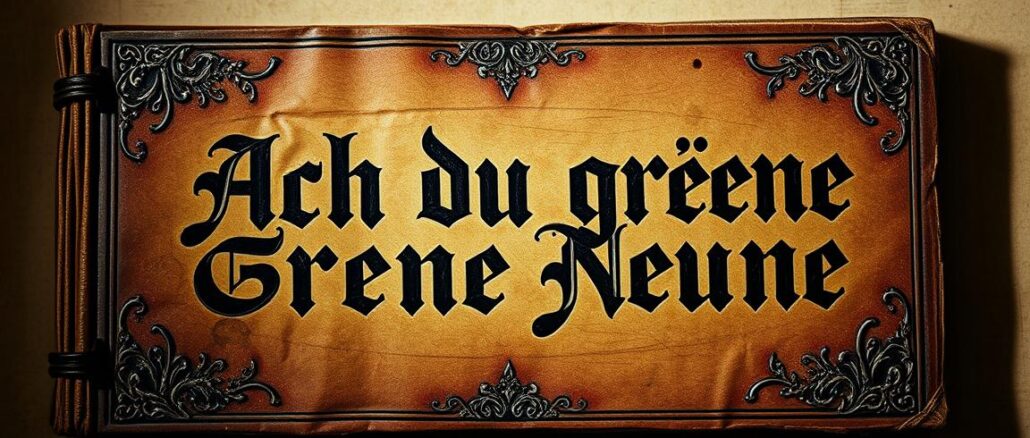 Ach du grüne Neune – woher kommt der Spruch?