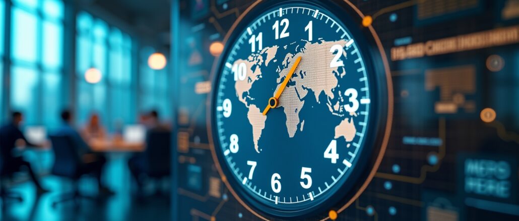 Zeitmanagement global: Produktivität rund um die Uhr