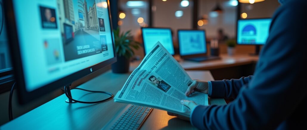 Lokale Nachrichten im digitalen Wandel