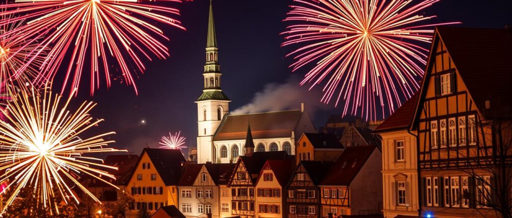 Silvesterfeuerwerk in Deutschland