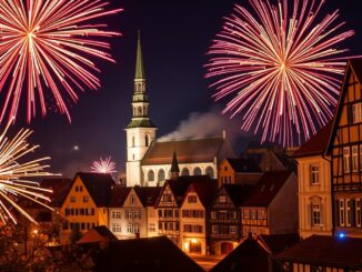Silvesterfeuerwerk in Deutschland