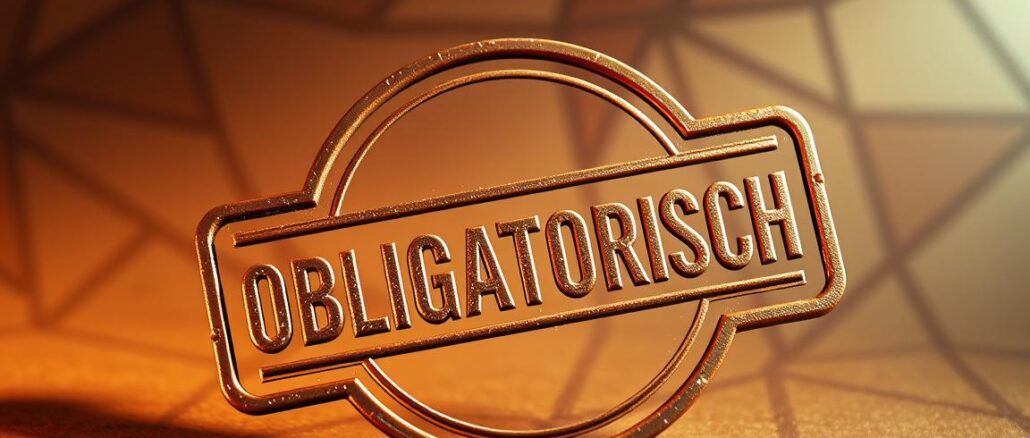 Was bedeutet Obligatorisch