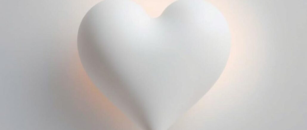 Was bedeutet ein weißes Herz