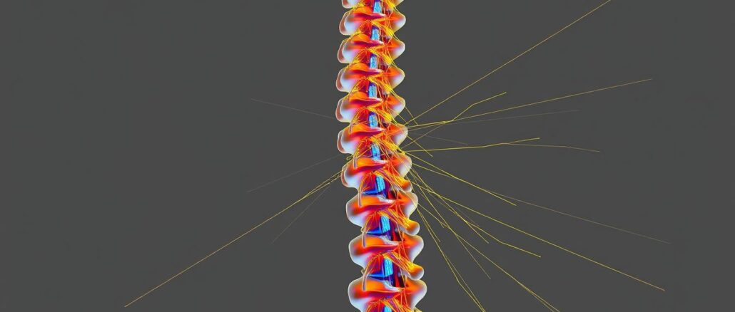 Welcher Wirbel strahlt wohin