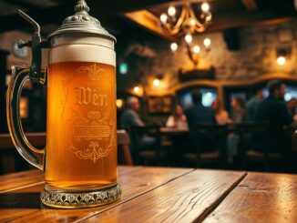 Woher kommt der Spruch Bier auf Wein, das lass sein