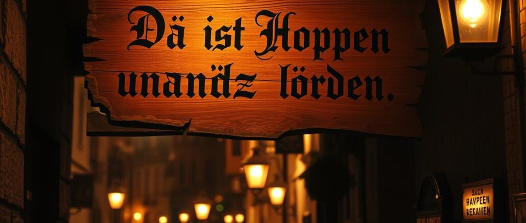 Woher kommt der Spruch Da ist Hopfen und Malz verloren