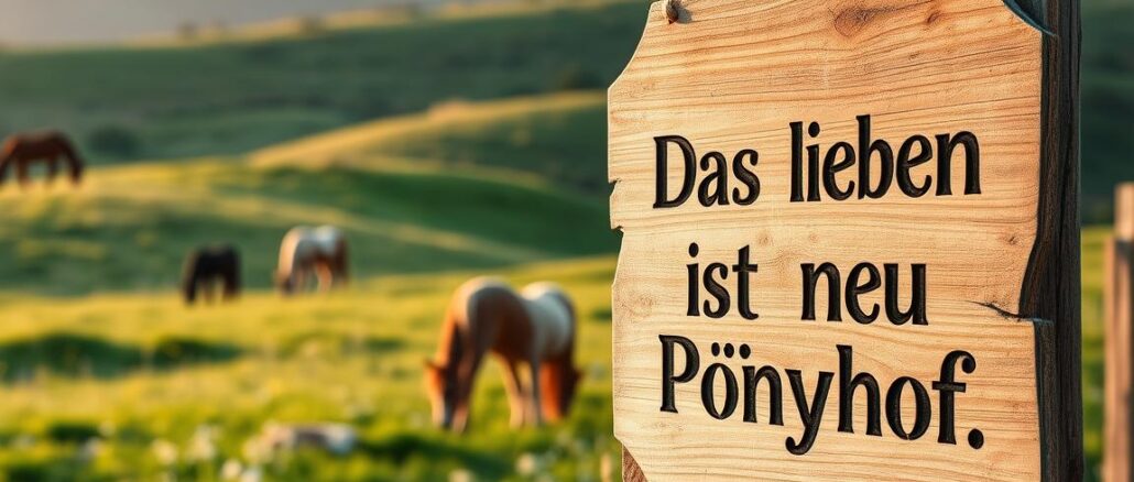 Woher kommt der Spruch Das Leben ist kein Ponyhof