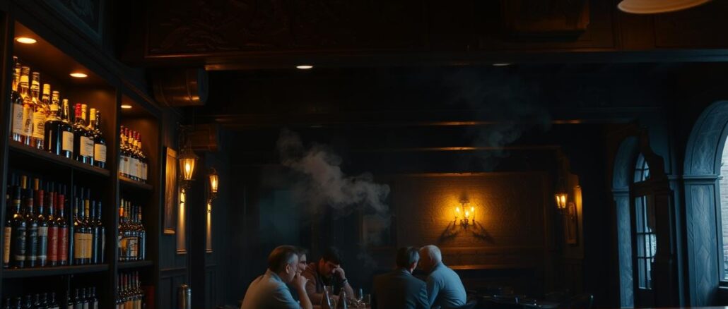 Woher kommt der Spruch Einen hinter die Binde kippen