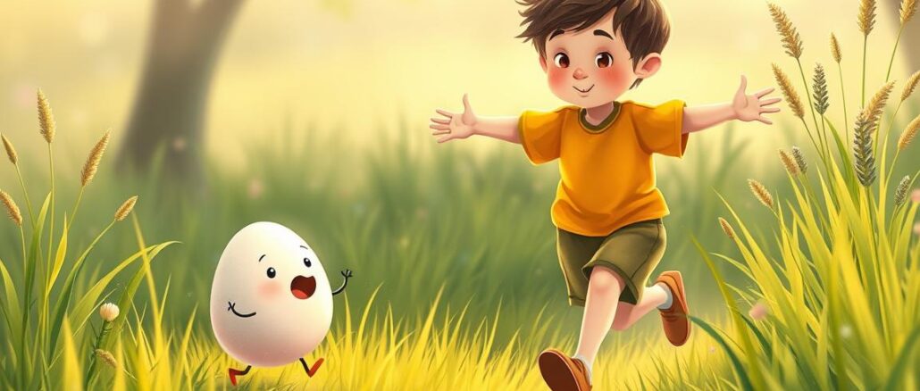 Woher kommt der Spruch Fang mich doch, du Eierloch