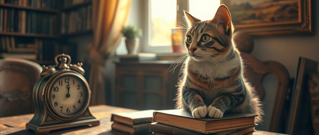 Woher kommt der Spruch Geht ab wie Schmidts Katze