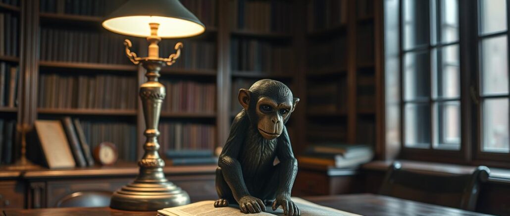 Woher kommt der Spruch Klappe zu, Affe tot