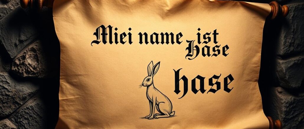 Woher kommt der Spruch Mein Name ist Hase