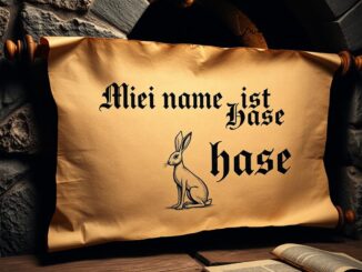 Woher kommt der Spruch Mein Name ist Hase
