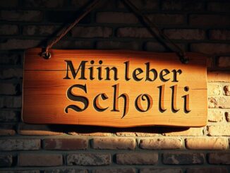 Woher kommt der Spruch Mein lieber Scholli