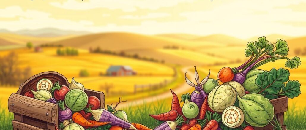 Woher kommt der Spruch Wie Kraut und Rüben