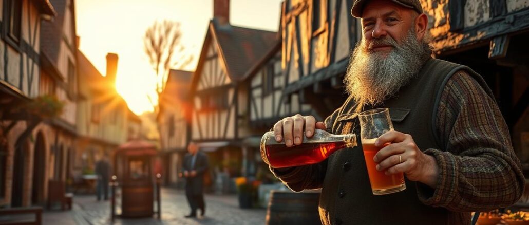 Woher kommt der Spruch Wo der Bartel den Most holt